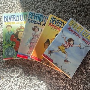 Beverly Cleary book lot 4 books Ramona Scholastic